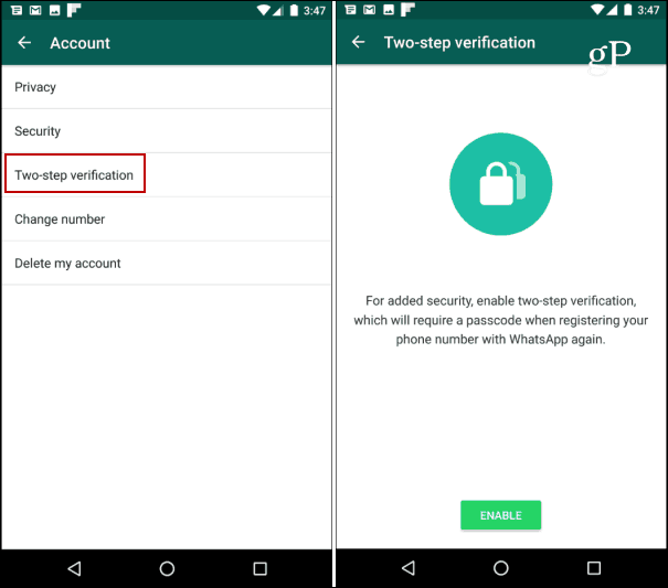 Kuidas kaitsta oma WhatsApi kontot kaheastmelise kinnitamisega