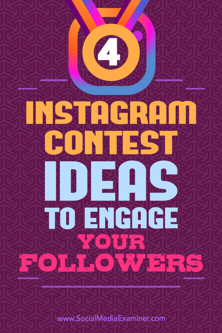 4 Instagrami ideed oma jälgijate kaasamiseks, autor Michael Georgiou sotsiaalmeedia eksamineerija juures.