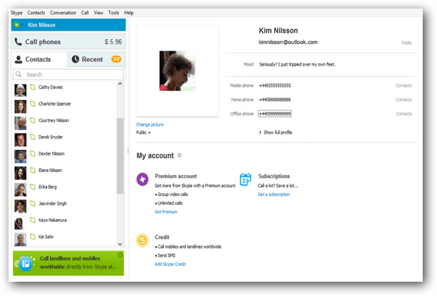 Skype 6.1 Windowsi värskendus sisaldab Outlooki integratsiooni