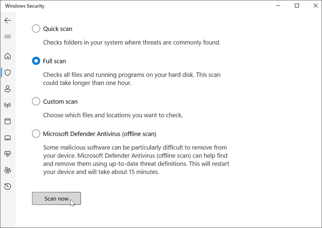 kasutage optimaalseks kaitseks Windowsi turvalisust Windows 11-s
