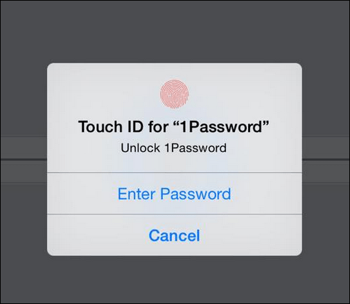 Puudutage ID-integratsiooni iOS 8