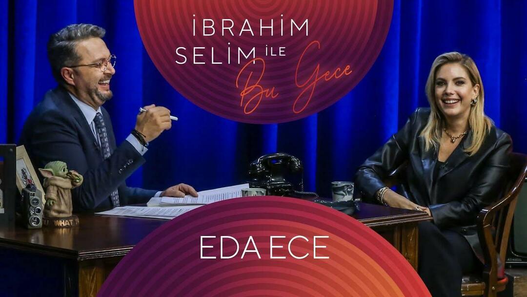 Eda Ece filmist Tonight koos İbrahim Selimiga