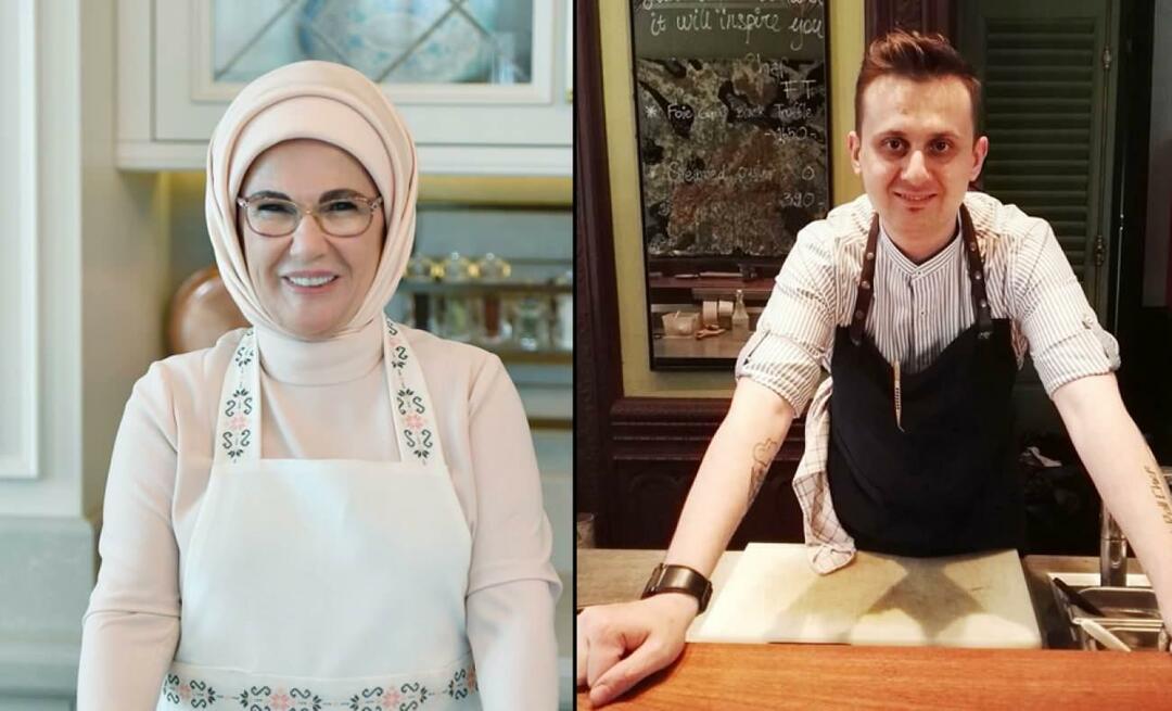 Emine Erdoğan õnnitles Michelini tärni pälvinud kokka Fatih Tutakit!