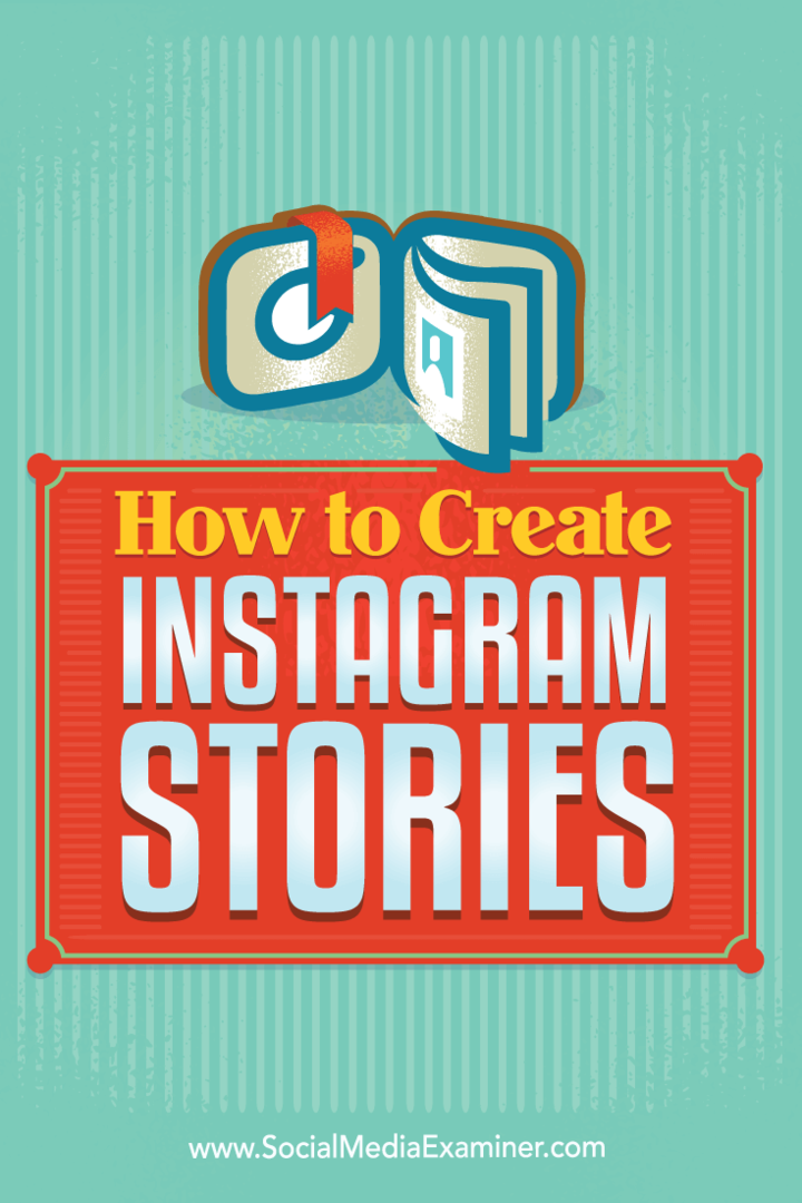 Näpunäiteid Instagrami lugude loomise ja avaldamise kohta.