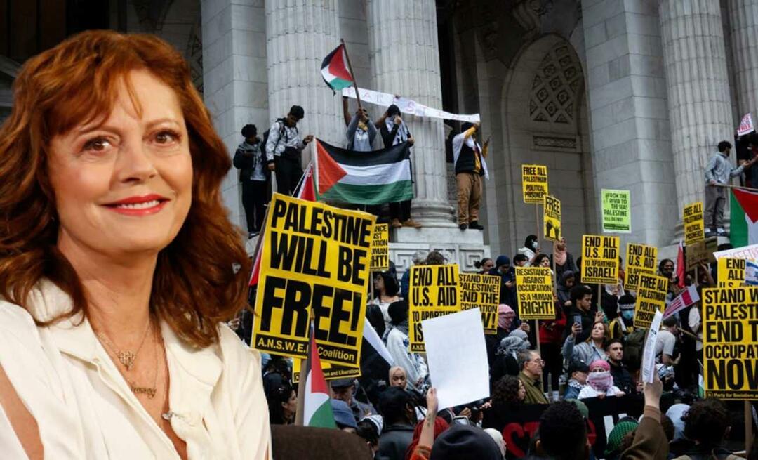 New York seisis Palestiina eest! Susan Sarandon esitas Iisraelile väljakutse: on aeg olla vaba