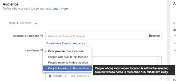 facebooki reklaamide sihtimine