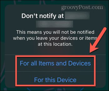 iphone ei teata aadressil