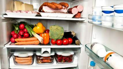 Kuidas toite kõige täpsemalt säilitatakse? Toidud, mida ei tohiks külmkappi panna... 