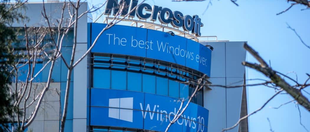 Microsoft vabastab Windows 10 Preview Build 19546
