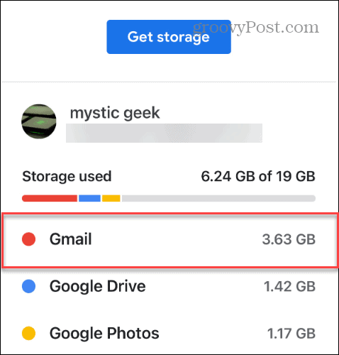 gmaili ruumi kasutatud google drive
