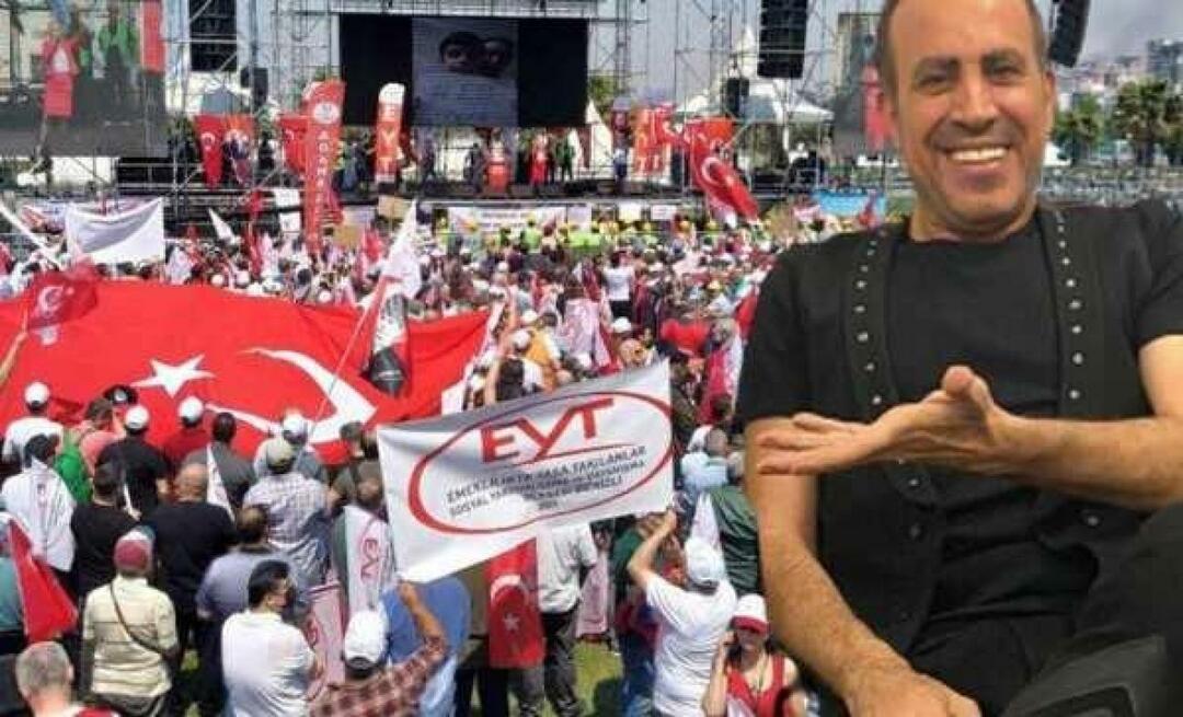 Haluk Levent pöördus EYT liikmete poole pärast Erdoğani avaldust! "Esimese palgaga..."