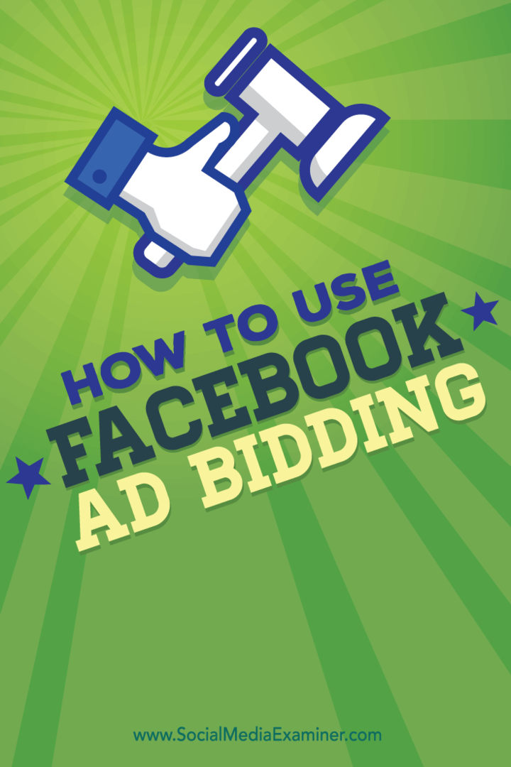 facebooki reklaamide pakkumine ja facebooki kampaaniad