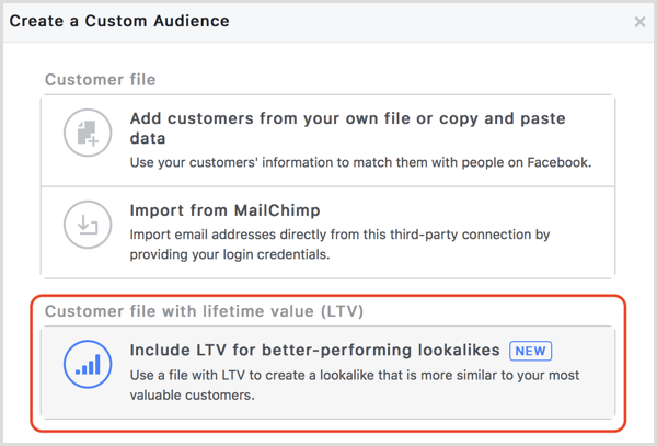 Facebook loob LTV-ga kohandatud vaatajaskonna
