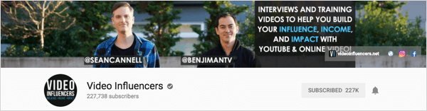 Video Influencers on kanal, mis toodab iganädalasi intervjuusid.