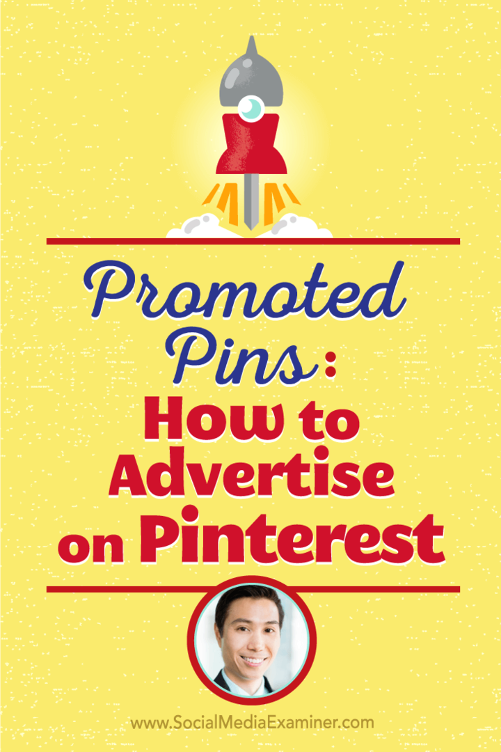 Vincent Ng räägib Michael Stelzneriga, kuidas reklaamida Pinteresti reklaamitud tihvtidega.