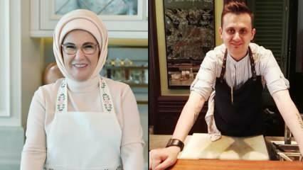 Emine Erdoğan õnnitles Michelini tärni pälvinud kokka Fatih Tutakit!