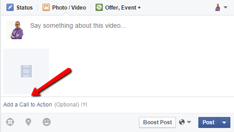 facebooki videoreklaami üleskutse tegevusele
