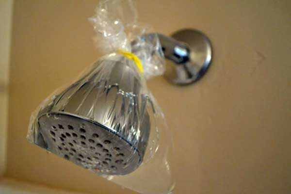 kuidas dušipead puhastada