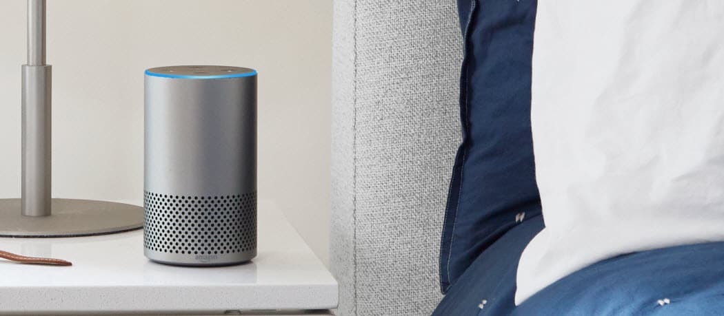 Kuidas seada vaikimisi Amazon Echo voogesituse muusikateenust