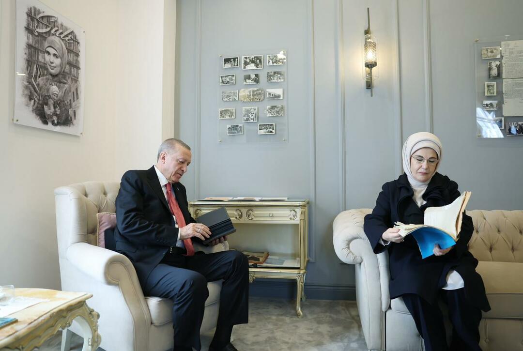 President Recep Tayyip Erdogan ja tema abikaasa Emine Erdogan