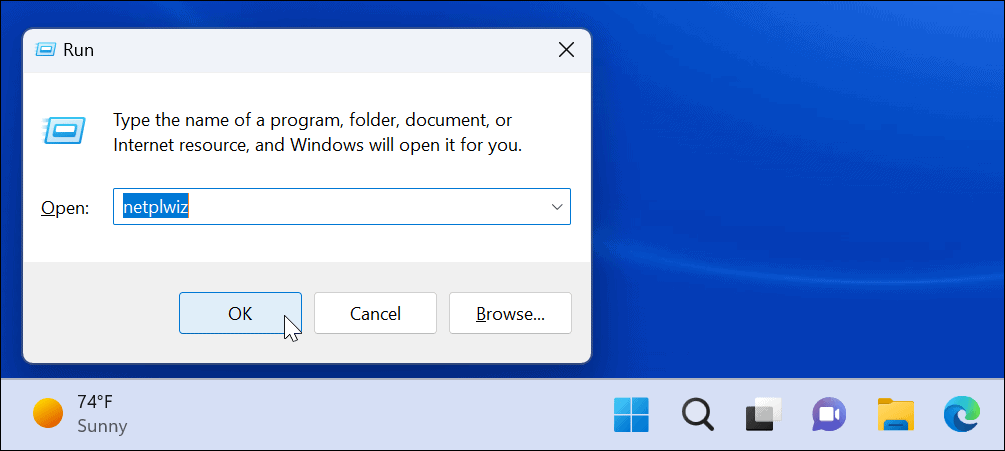 Konto tüübi muutmine opsüsteemis Windows 11