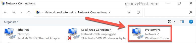 Windows 11 VPN-ühendus