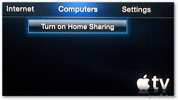 Apple TV kaugjuhtimispult iPadist, iPhone'ist või iPod Touchist
