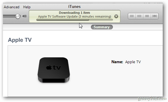 Apple TV värskenduse käik
