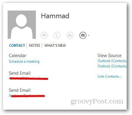 Ühenda kontaktid Outlook 4