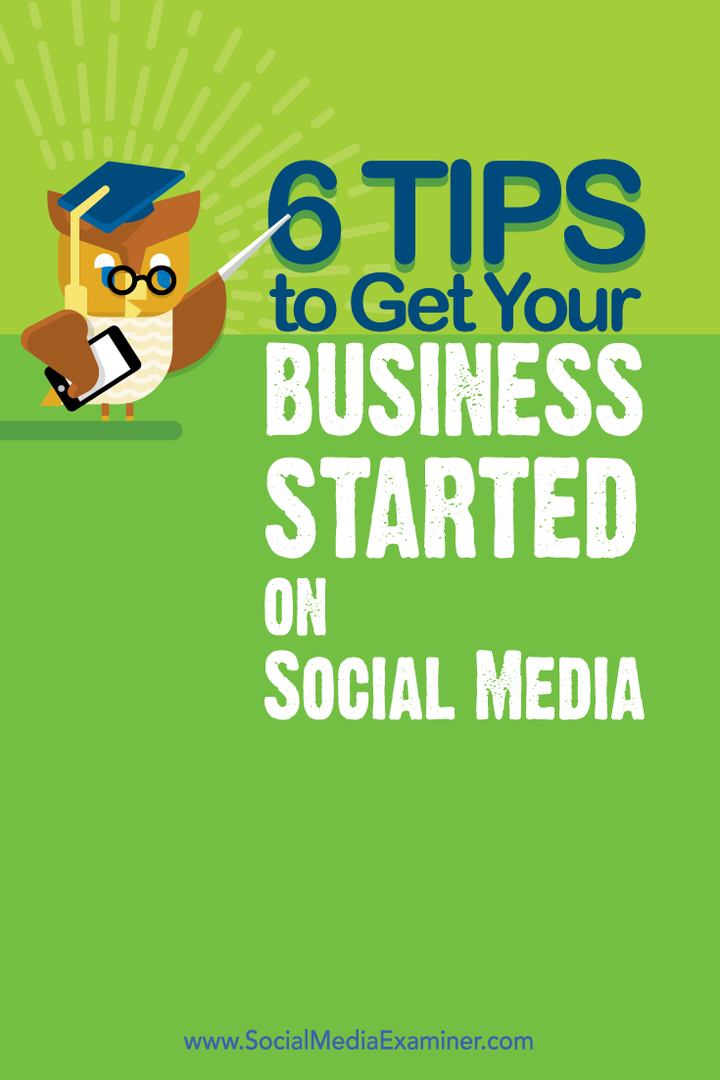 kuidas oma äri alustada sotsiaalmeedias