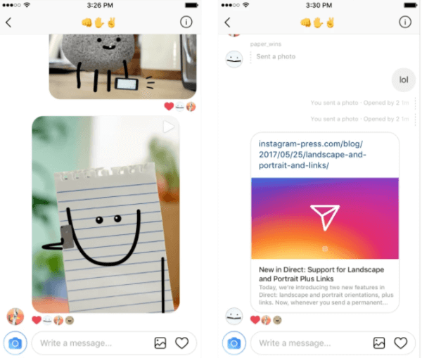  Instagram lisas Directi veebisaitide toe ja võimaldab kasutajatel nüüd valida pildi jaoks horisontaalse ja portree suuna