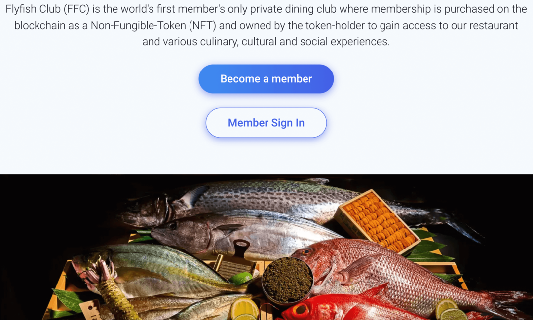 flyfish-web3-söögiklubi