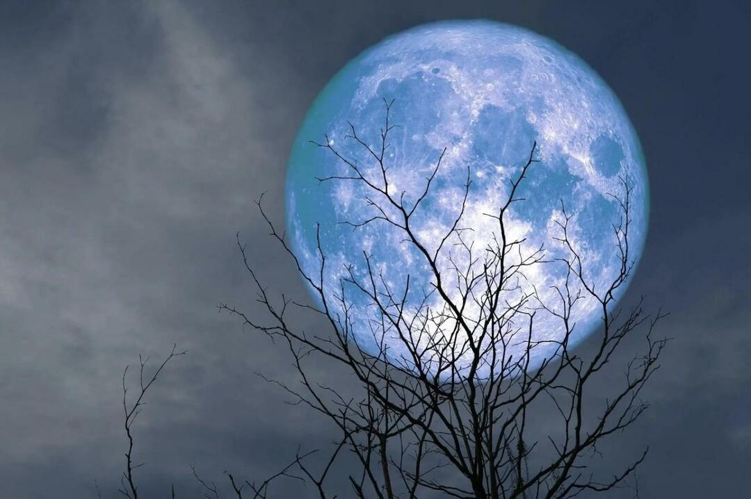 Mis on sinine kuu