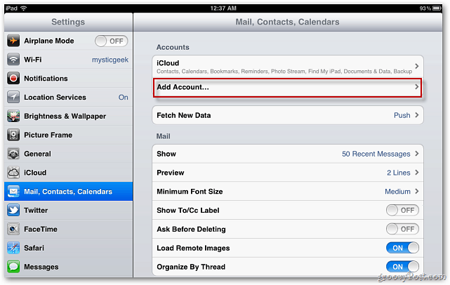 Kuidas seadistada e-posti iPhone'is, iPadis või iPod Touchis