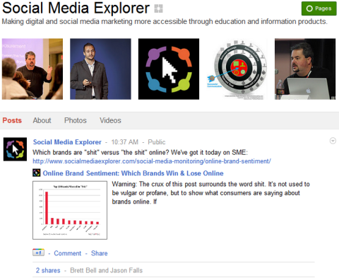 Google+ lehed - sotsiaalse meedia uurija