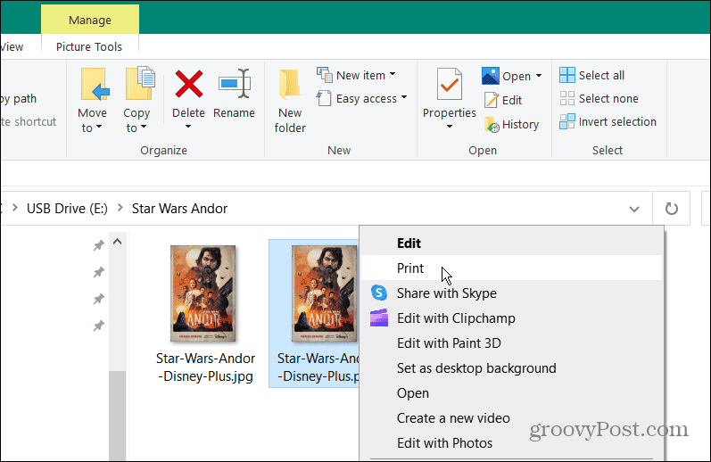 Teisendage PNG-fail PDF-iks Windowsis