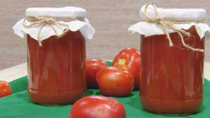 Kuidas teha kodus talveks tomatikastet? Lihtsaim viis tomatikastme valmistamiseks