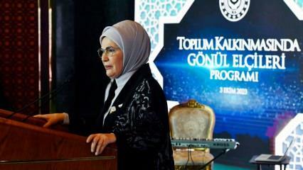 Emine Erdoğani vabatahtlike saadikute programm kogukonna arengus