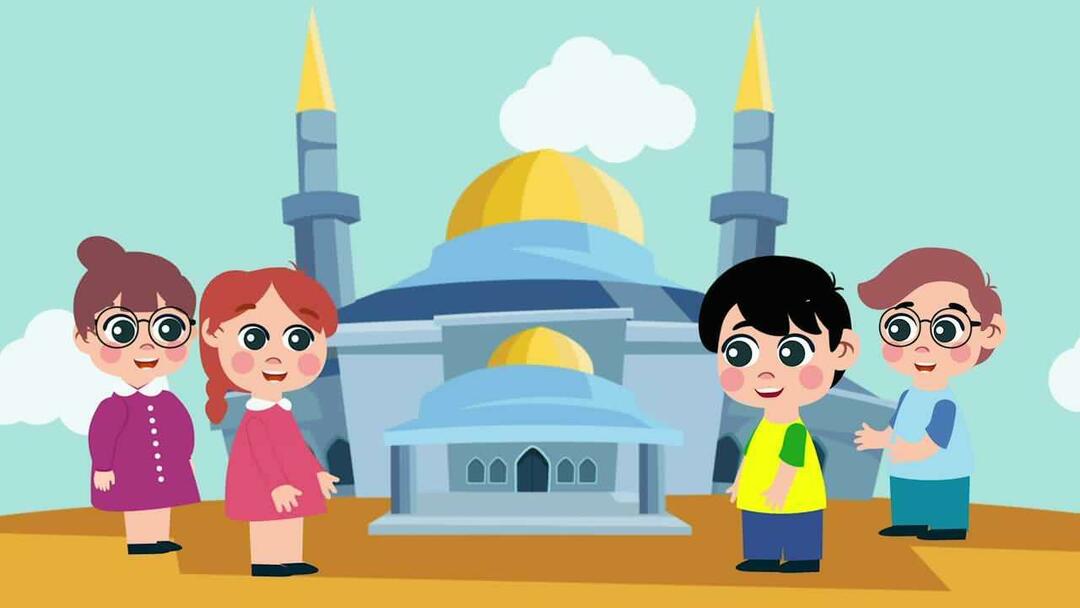 Kuidas selgitada lastele Jeruusalemma, kus meie esimene qibla on Masjid al-Aqsa