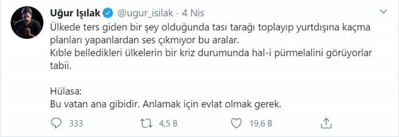 Prof Uğur Işılak Dr Toetus Ali Erbaşile! Tugev vastus Ankara advokatuuri liikmetele