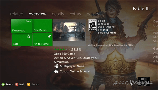 Xbox Live'i kuldliige? Siit saate teada, kuidas saada oma Fable III tasuta koopia