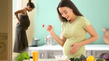 Toit, mis paneb lapse raseduse ajal kaalus juurde võtma! Miks sündimata laps kaalus juurde ei võta?