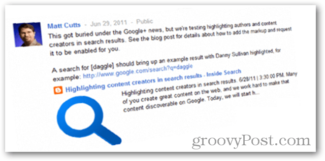 Matt Cutts ja Google'i autorsus