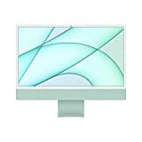 2021 Apple iMac (24-tolline, Apple M1 kiip koos 8-tuumalise protsessori ja 8-tuumalise protsessoriga, 8 GB RAM, 256 GB) - roheline