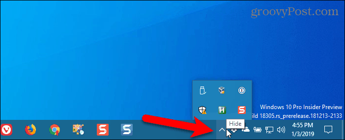 Otsige Windowsi süsteemisalvest Chrome'i