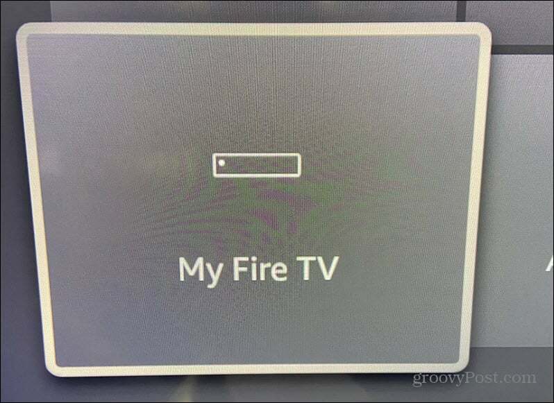 Taaskäivitage Fire TV Stick