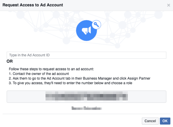 facebook taotleb juurdepääsu reklaamikontole
