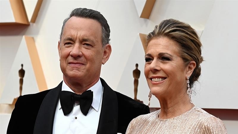 Tom Hanks ja tema naine Rita Wilson