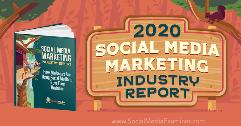 2020. aasta sotsiaalmeedia turundussektori aruanne: sotsiaalmeedia eksamineerija