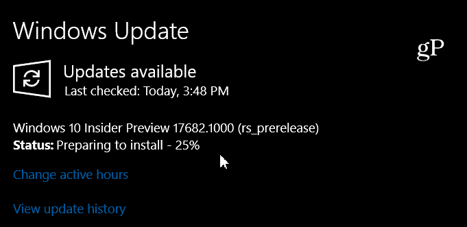 Windows 10 Insideri eelvaade 17682